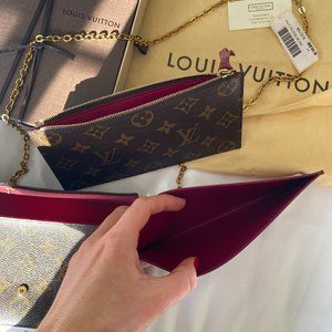 Louis Vuitton - Felicie  (Wallet AND Card Holder!!